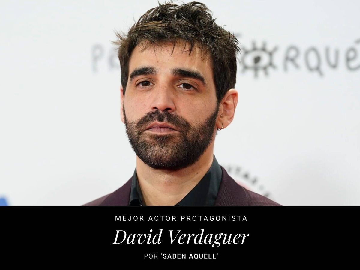 Foto: David Verdaguer, premio Goya a mejor actor por 'Saben aquell' (EC Diseño)