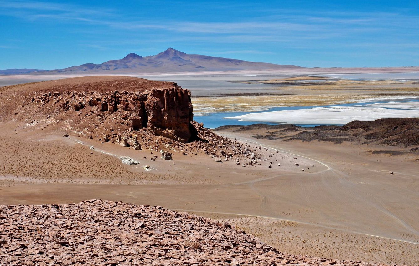 Desierto de Atacama en su estado no-contaminado. 