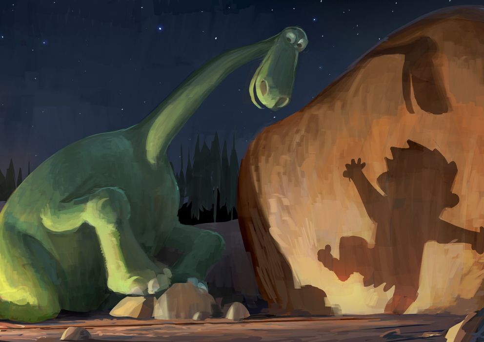 Foto: Imagen de 'The good dinosaur' (Disney-Pixar)