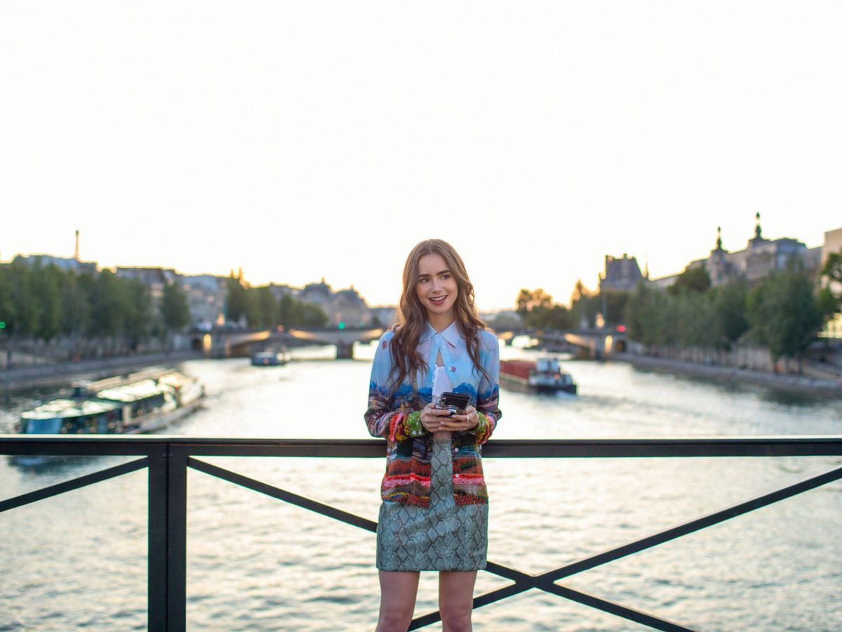 Foto: Lily Collins, en 'Emily in Paris'. (Netflix / Cordon Press)