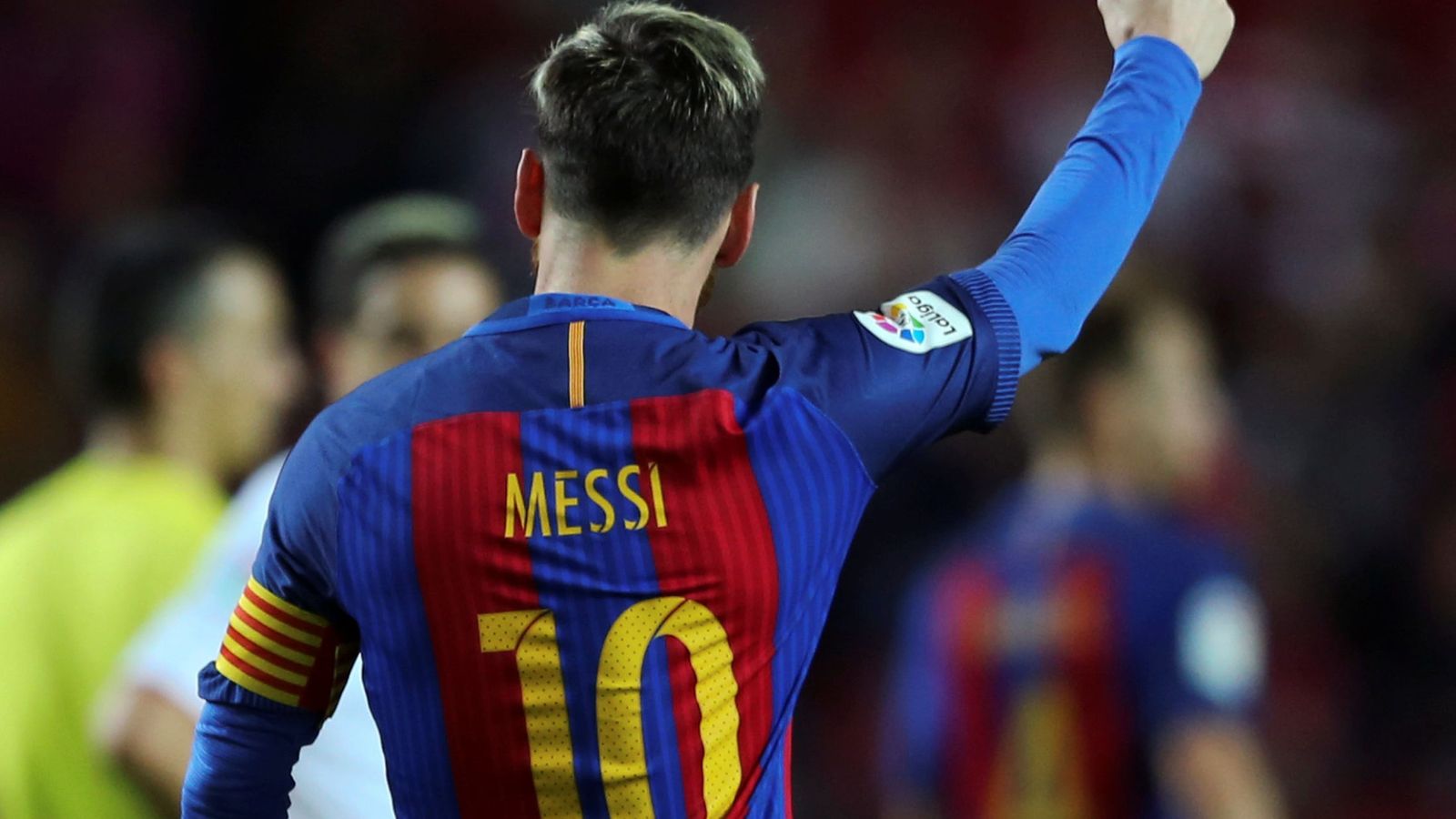 Foto: Leo Messi marcó el primero de los dos goles del Barcelona en Sevilla. (Reuters) 