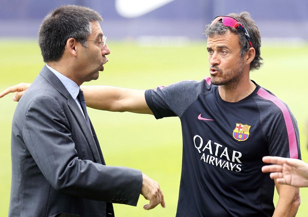 Foto: Bartomeu ha dejado claro a Luis Enrique que Leo Messi es intocable. (Reuters)