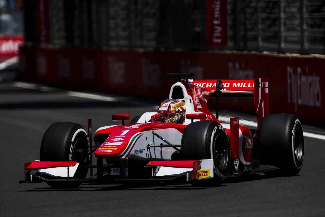 Leclerc, intratable en su año de debut en la Fórmula 2, podría proclamarse campeón en Jerez. (FIA F2)