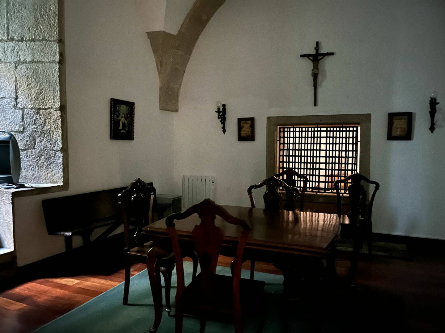 El interior del convento. (A. F.)