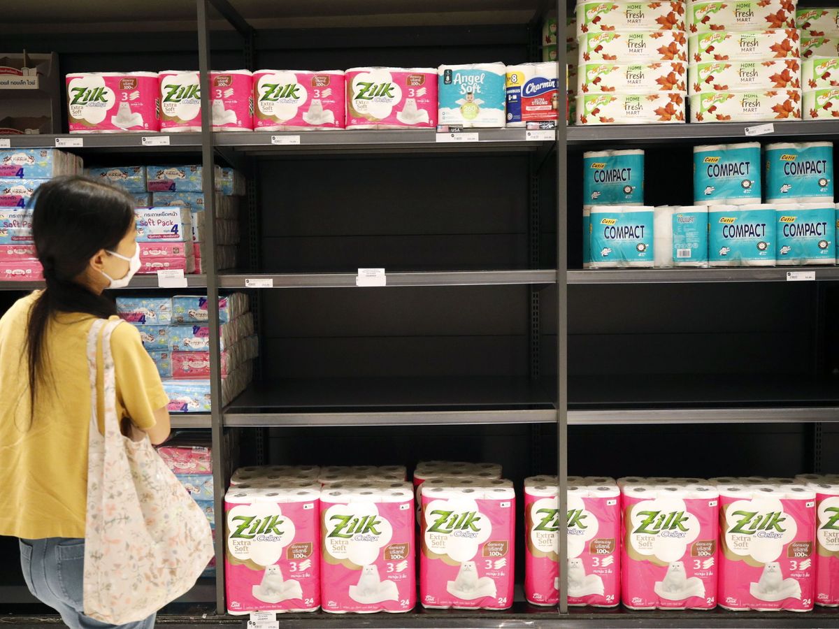 Foto: Papel higiénico en un supermercado. (Reuters)