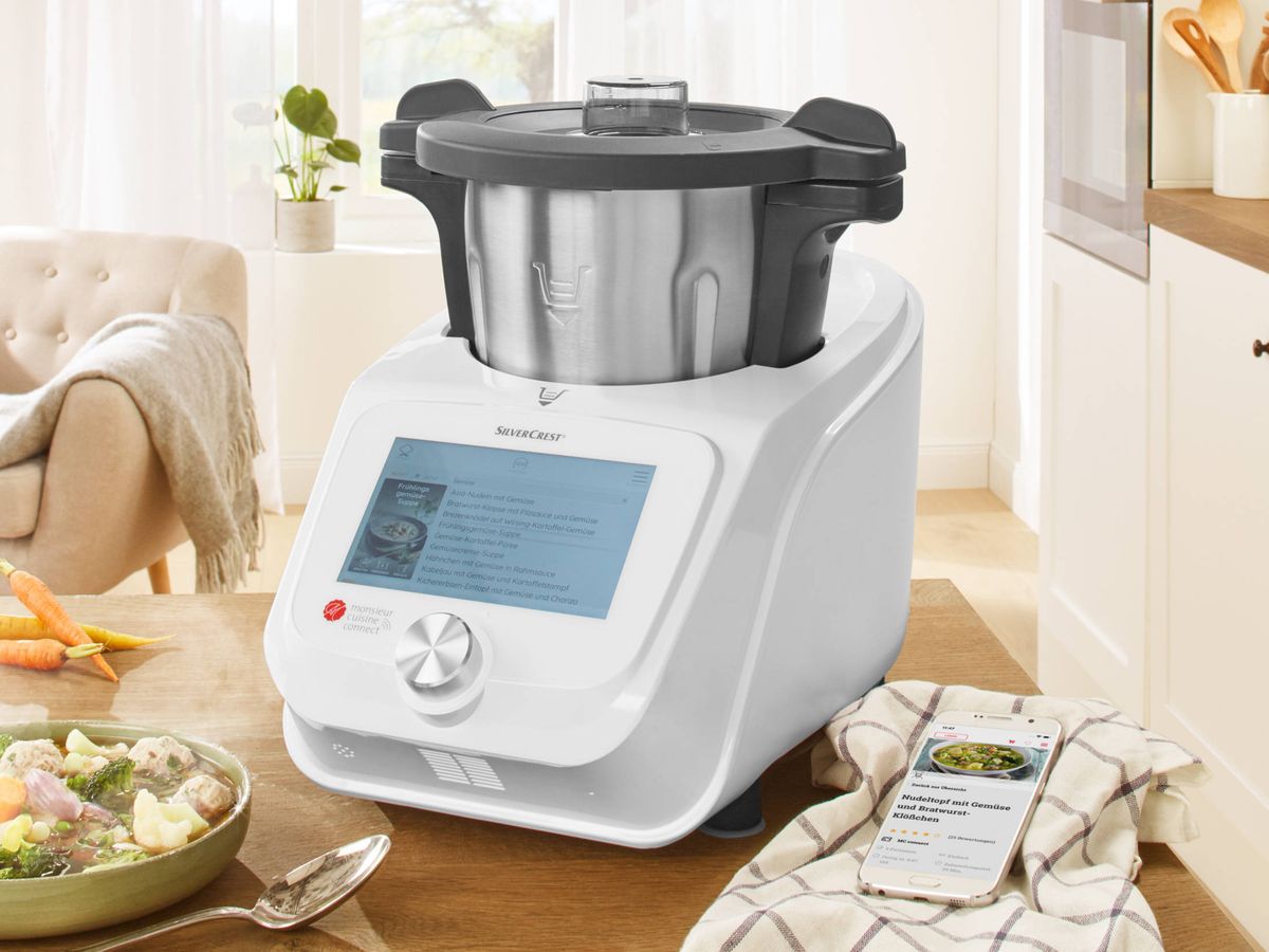 Monsieur Cuisine Connect, el robot de cocina de Lidl: precio y dónde comprar