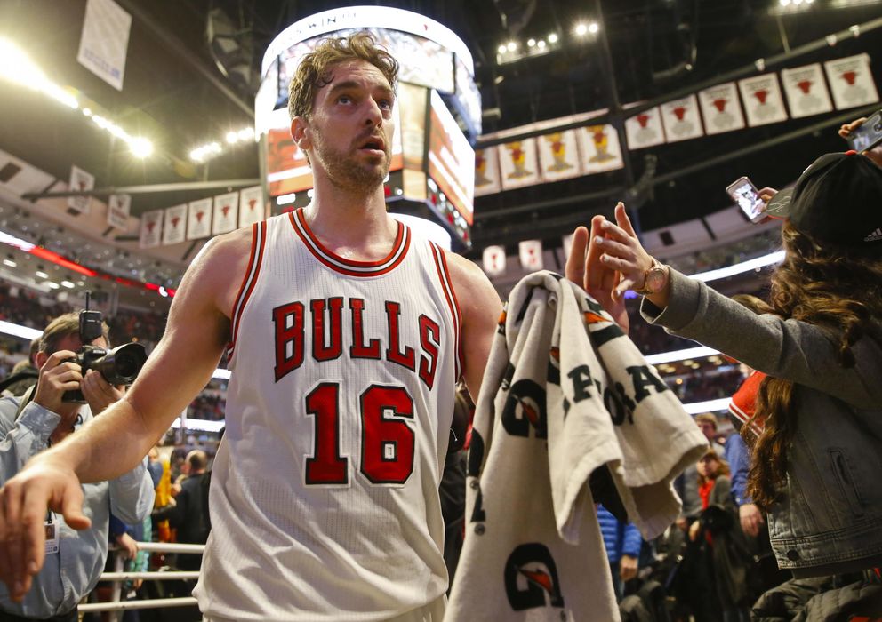 Foto: Pau Gasol continúa demostrando que es el gran líder de Chicago Bulls.