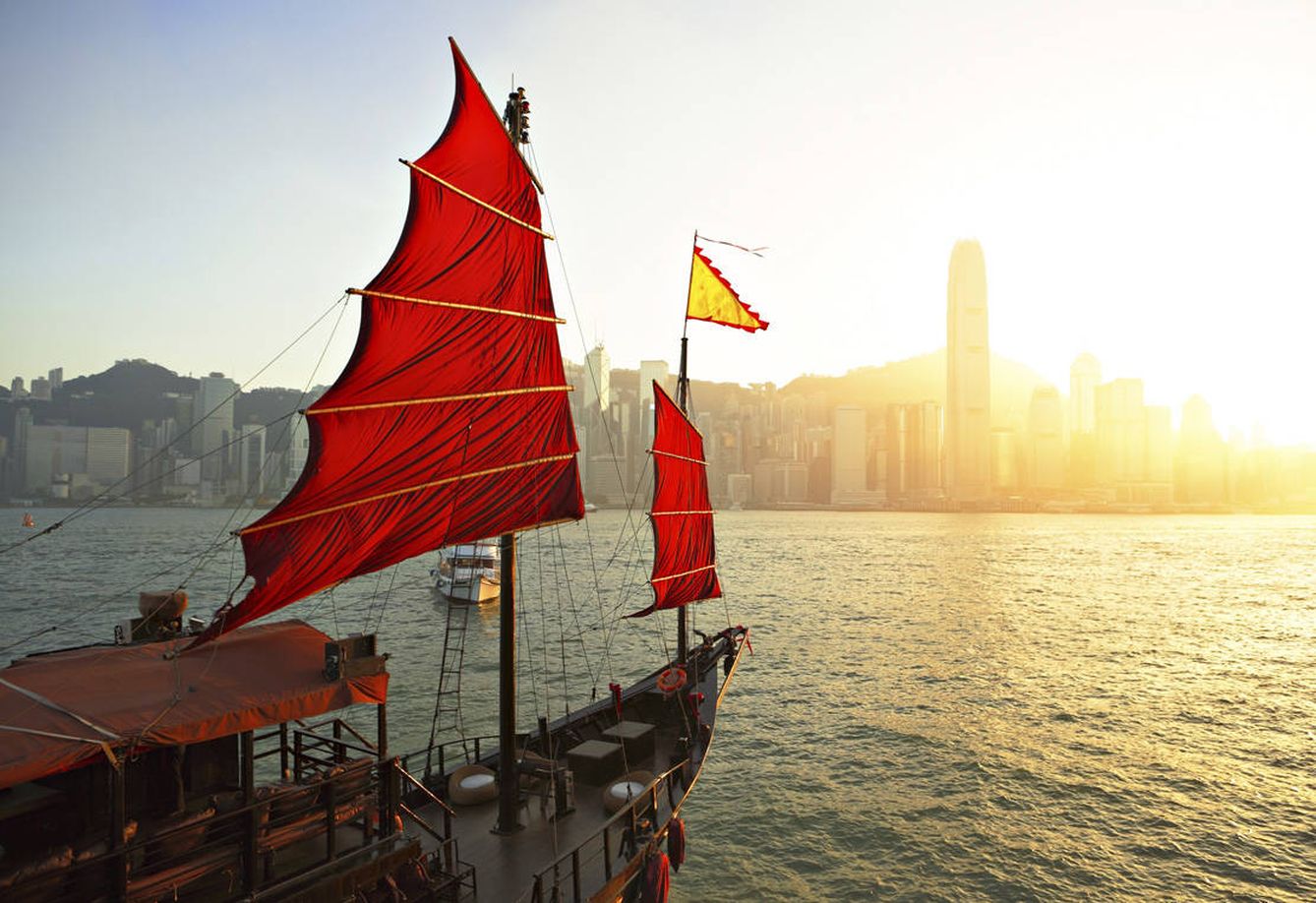 Barco tradicional de Hong Kong. (iStock)