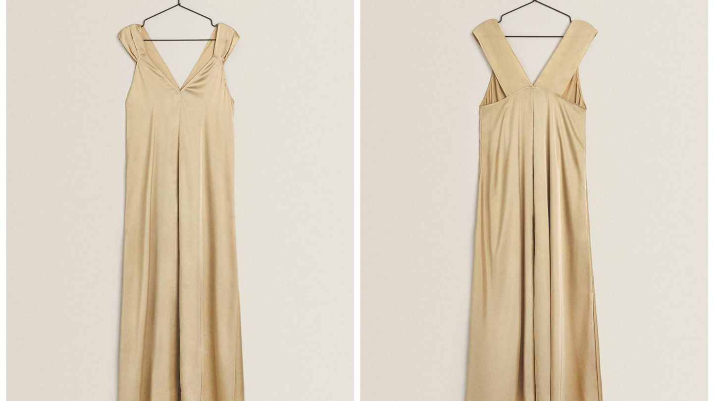El vestido de Zara Home que queremos ver en una boda. (Cortesía)