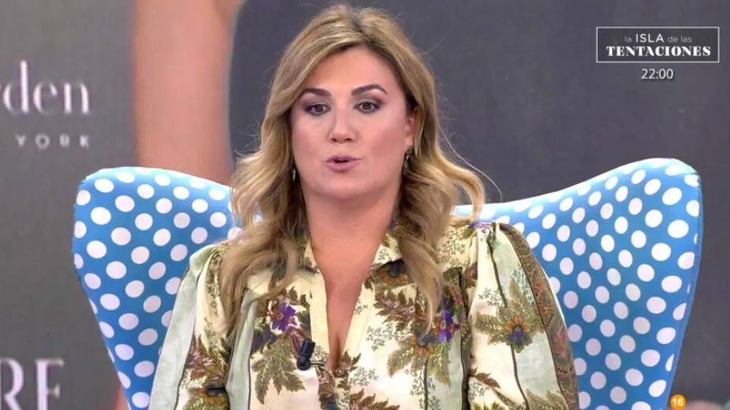 Carlota Corredera, presentadora de 'Sálvame'. (Mediaset España)