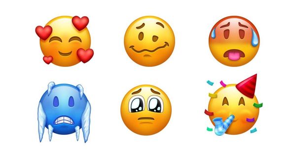 Foto: Algunos de los nuevos 'emojis'