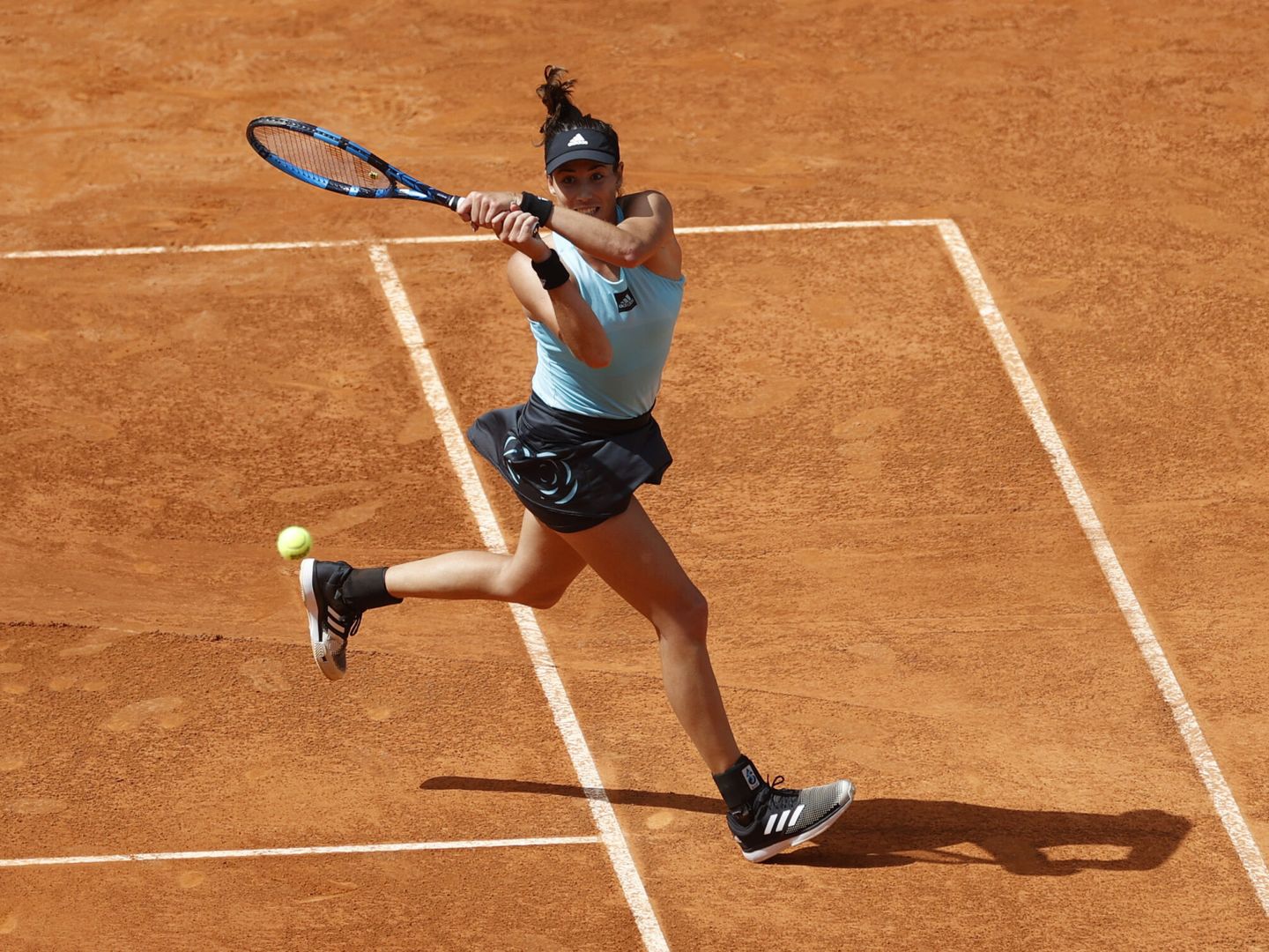 La tenista española Garbiñe Muguruza. (EFE/Juanjo Martín) 