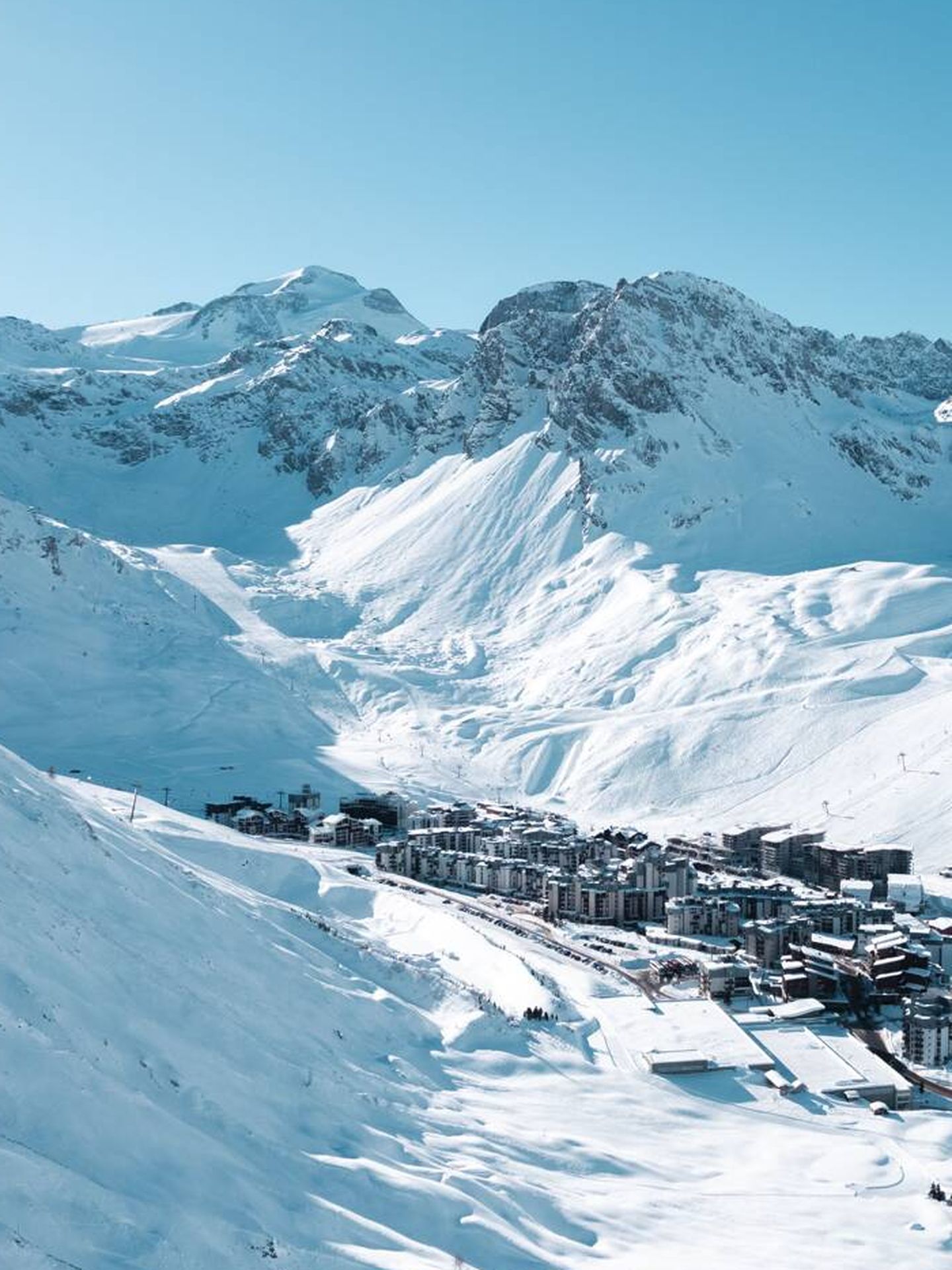 Estación de esquí de Tignes, en Val Claret. (Cortesía)