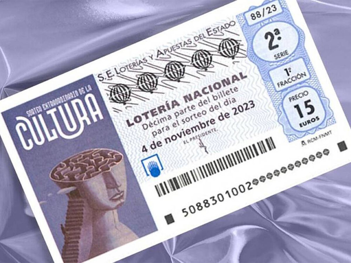 Foto: Comprobar Lotería Nacional Extraordinaria de la Cultura hoy 4 de noviembre de 2023. (LAE)