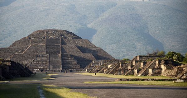 Foto: La Pirámide de la Luna, en Teotihuacán. (EFE/ Mauricio Marat)