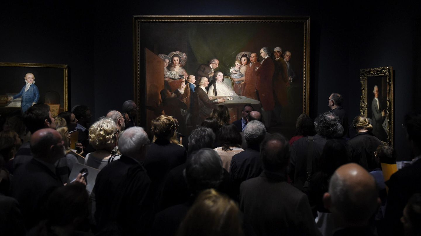 Expectación en la National Gallery de Londres por la exposición de retratos de Goya (Efe)