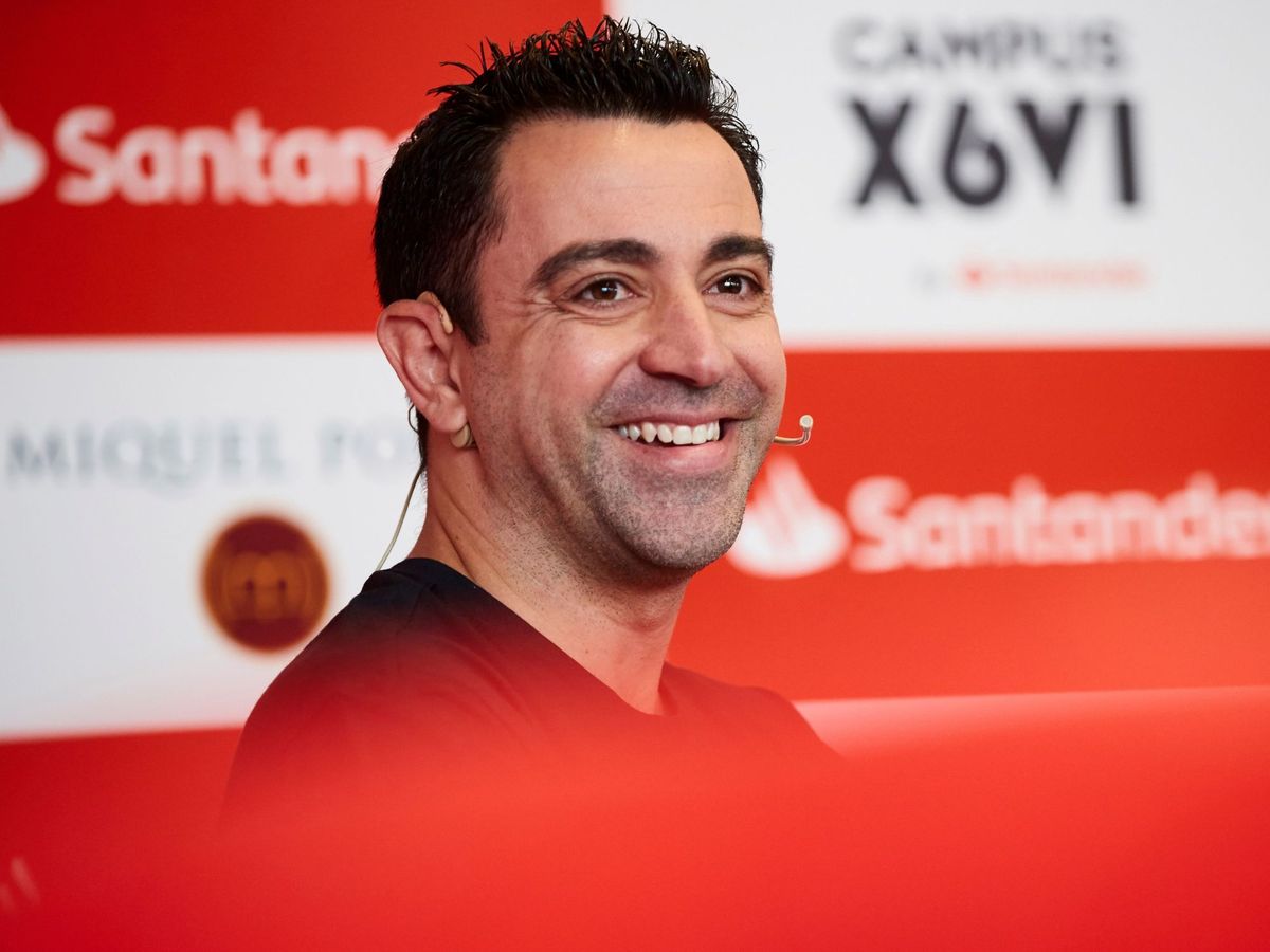 Foto: Xavi Hernández vuelve a casa: nuevo entrenador del Barça. (EFE/Alejandro García)