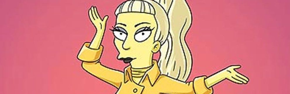 Foto: Lady Gaga se convierte en un 'Simpson'
