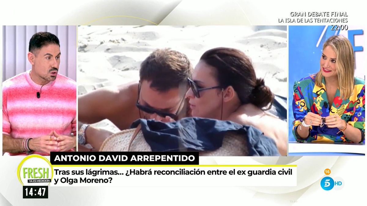 Dardo de Alba Carrillo a Antonio David Flores tras la supuesta crisis con Marta Riesco