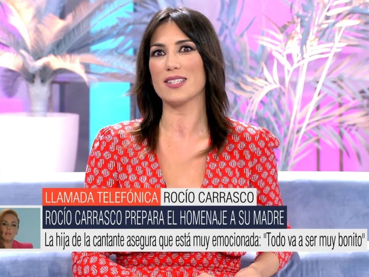 Foto: Patricia Pardo en 'El programa de Ana Rosa'. (Mediaset España)