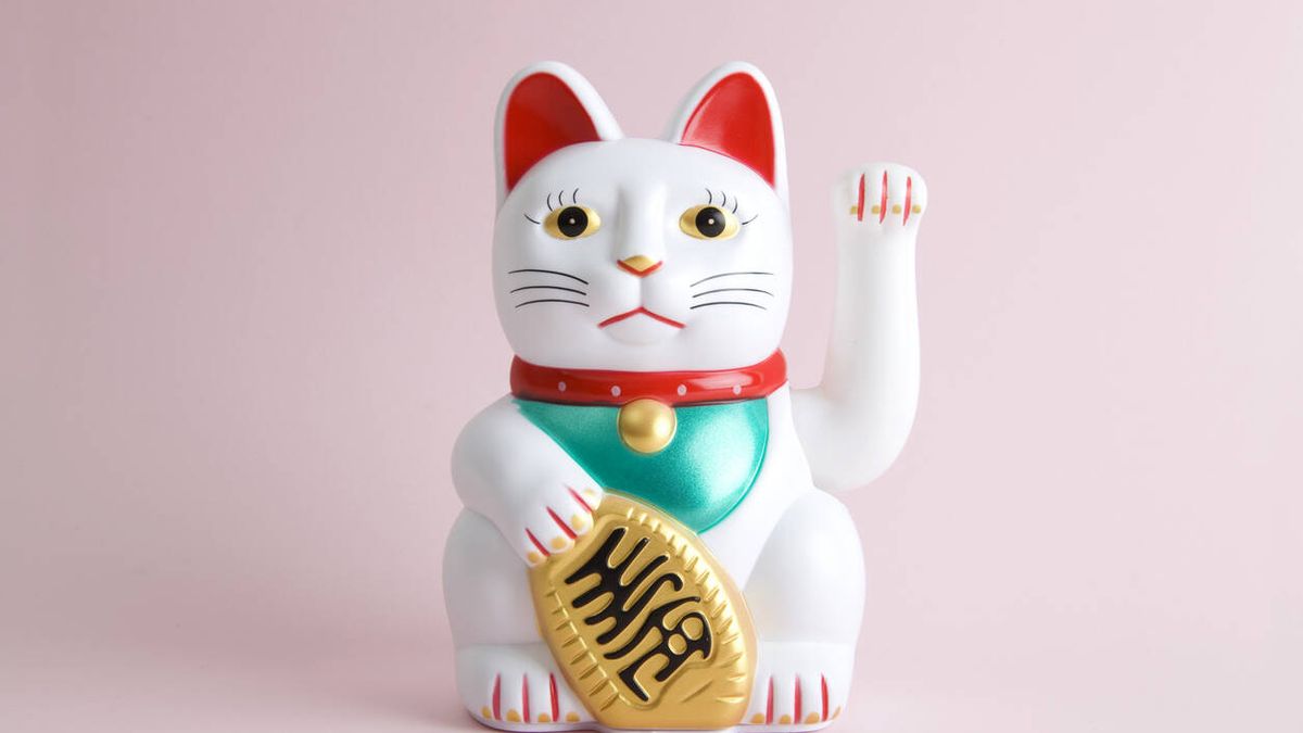 Globo Moretón cinturón Maneki-Neko: historia, leyenda y significados del gato de la suerte japonés