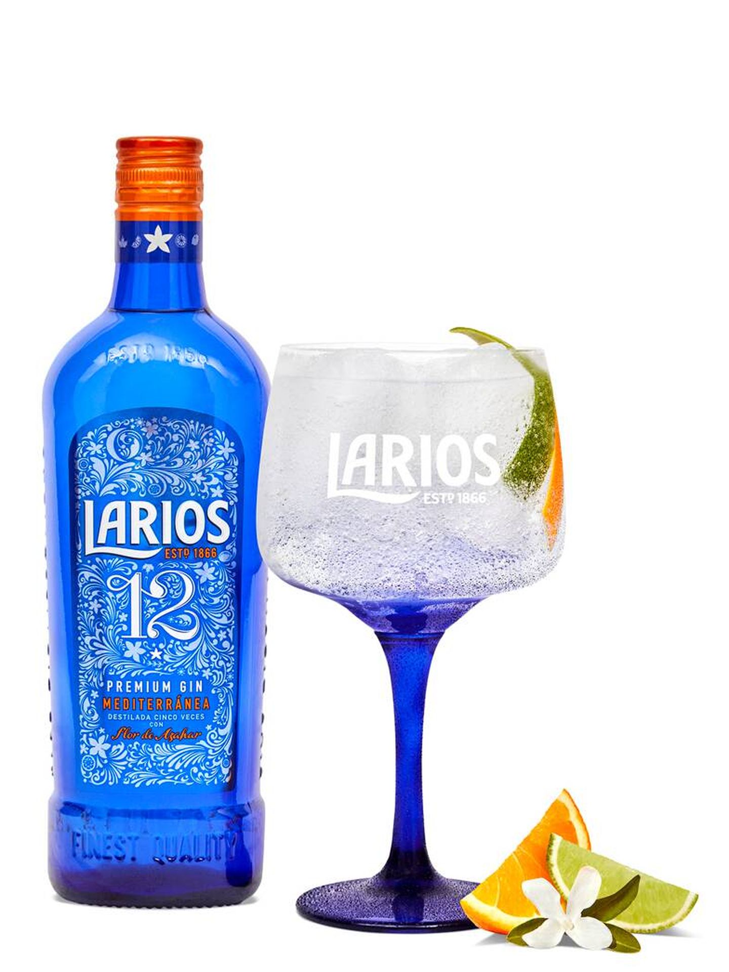 Larios 12 Premium Gin. (Cortesía)
