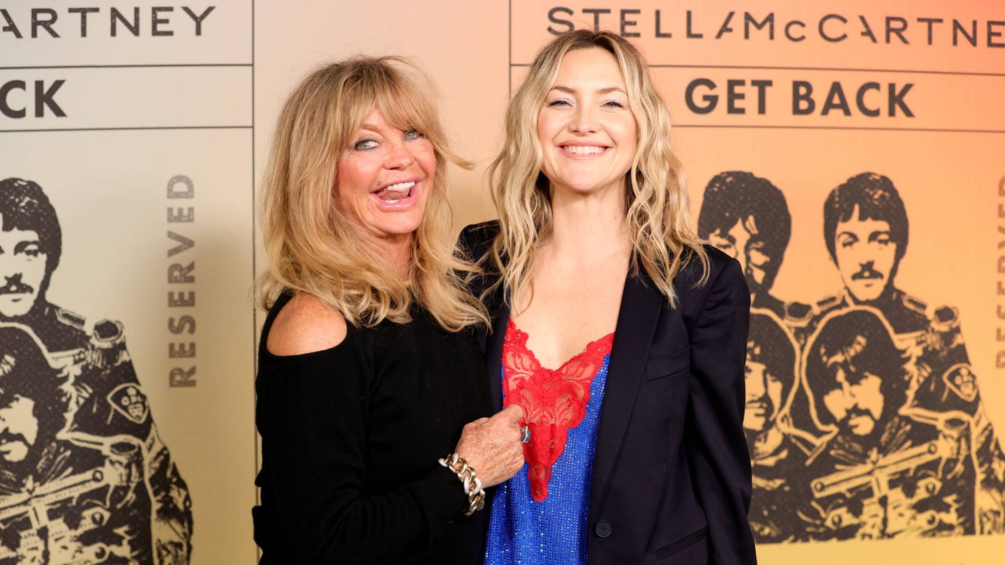 Goldie Hawn y Kate Hudson. (Getty)