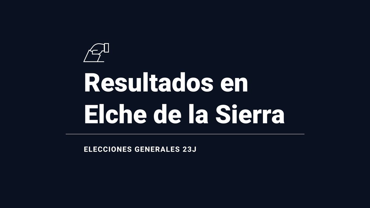 Resultados y última hora en Elche de la Sierra de las elecciones 2023: el PSOE es la fuerza con mayor número de votos