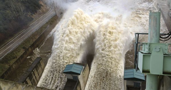 Foto: Las lluvias generan en la cuenca del Duero energía para 42.000 personas en un año. (EFE)