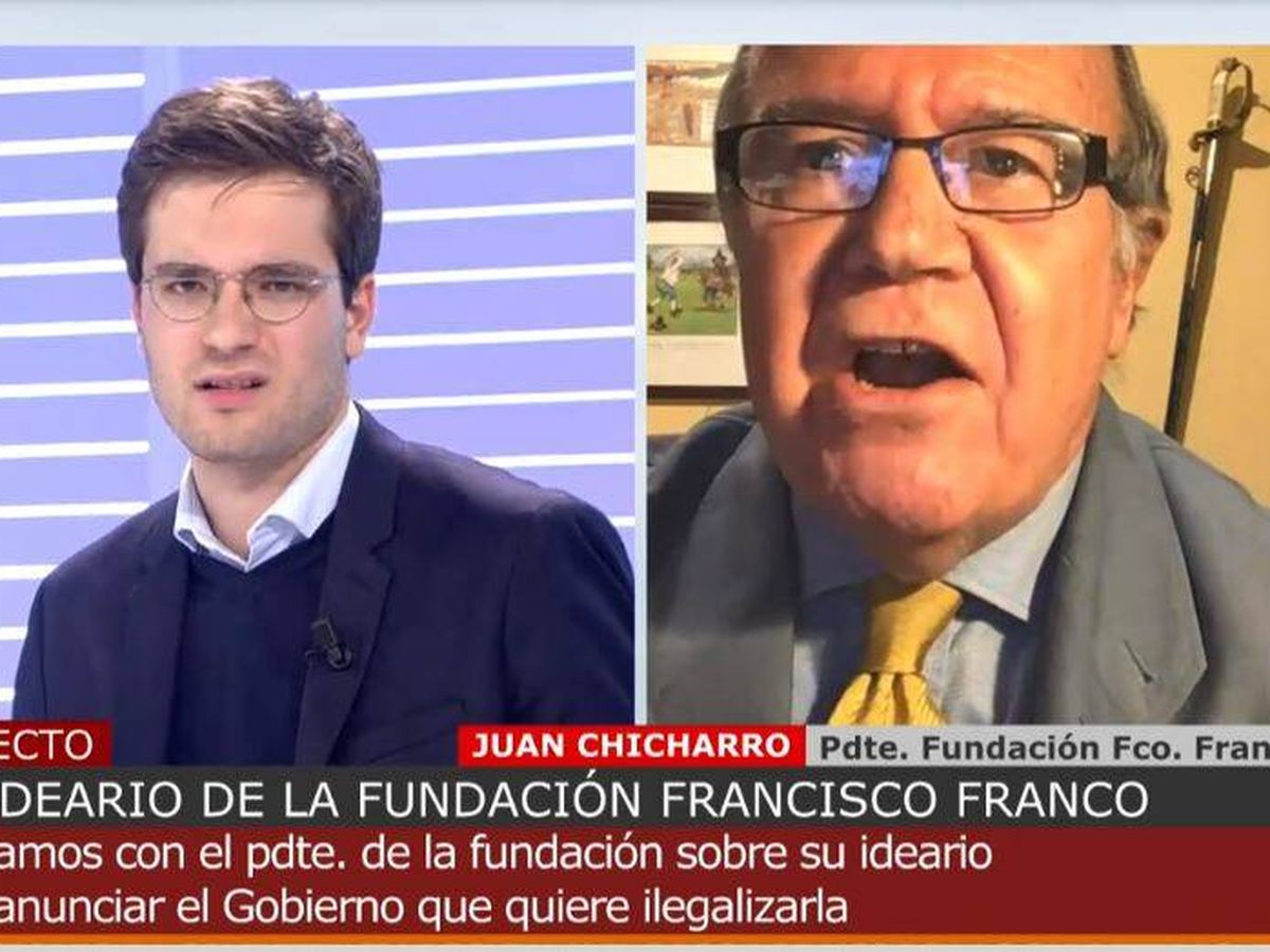 Foto: Alan Barroso y Juan Chinarro en 'Cuatro al día'. (Mediaset España)