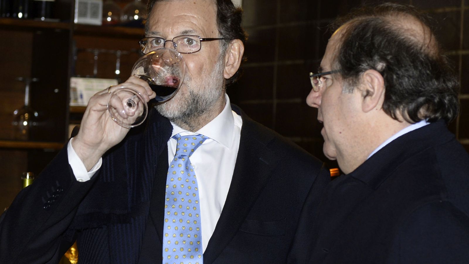 Foto: Juan Vicente Herrera, presidente de Castilla y León, y Mariano Rajoy, en un acto en Valladolid (EFE)