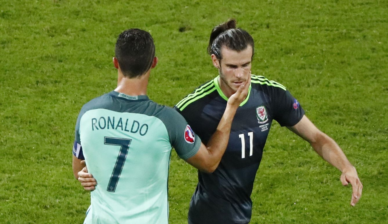 Cristiano Ronaldo le ganó la partida a Bale en las semifinales. (Reuters)