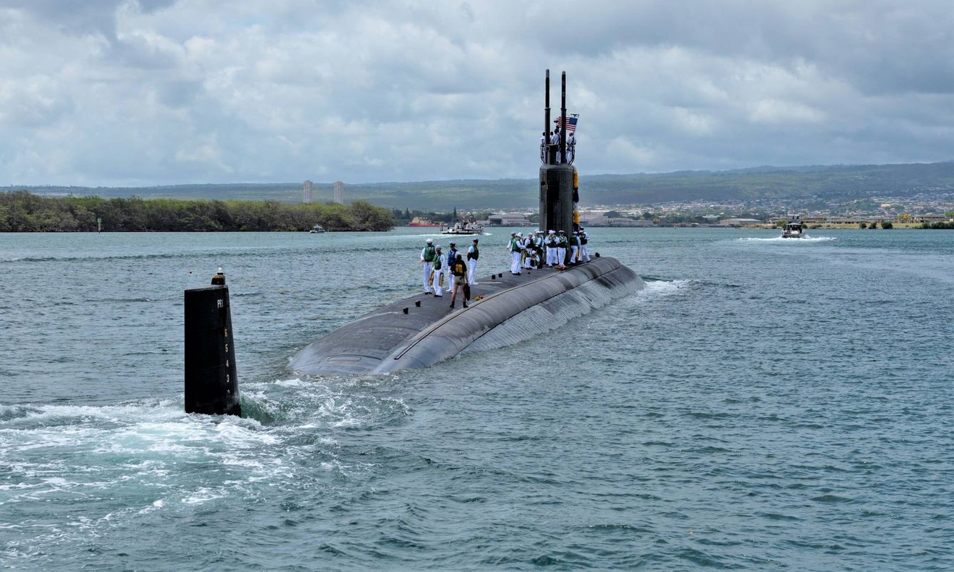 Submarino USS Columbia (SSN 771) de la clase Los Ángeles (US NAVY)