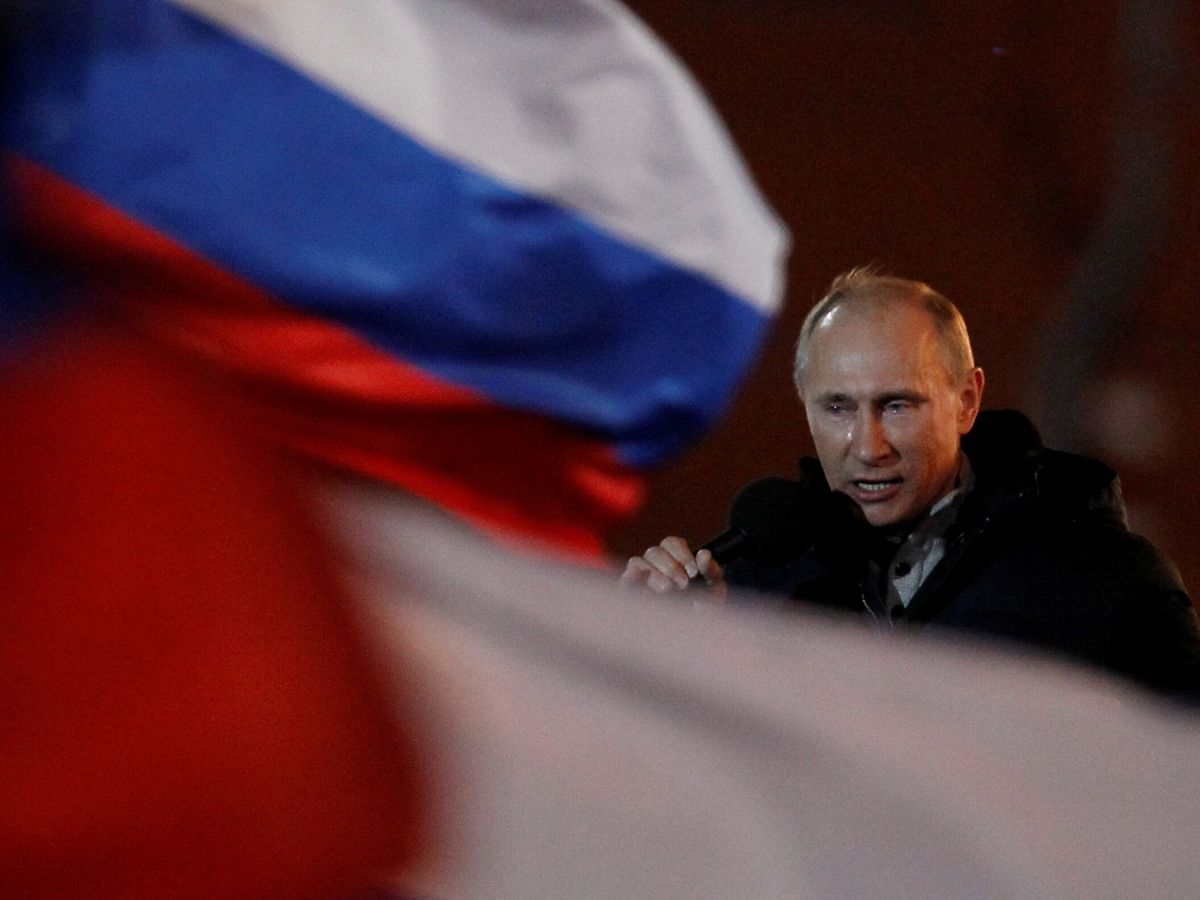 Foto: Putin, en un mitín político en 2012. (Reuters/Denis Sinyakov)