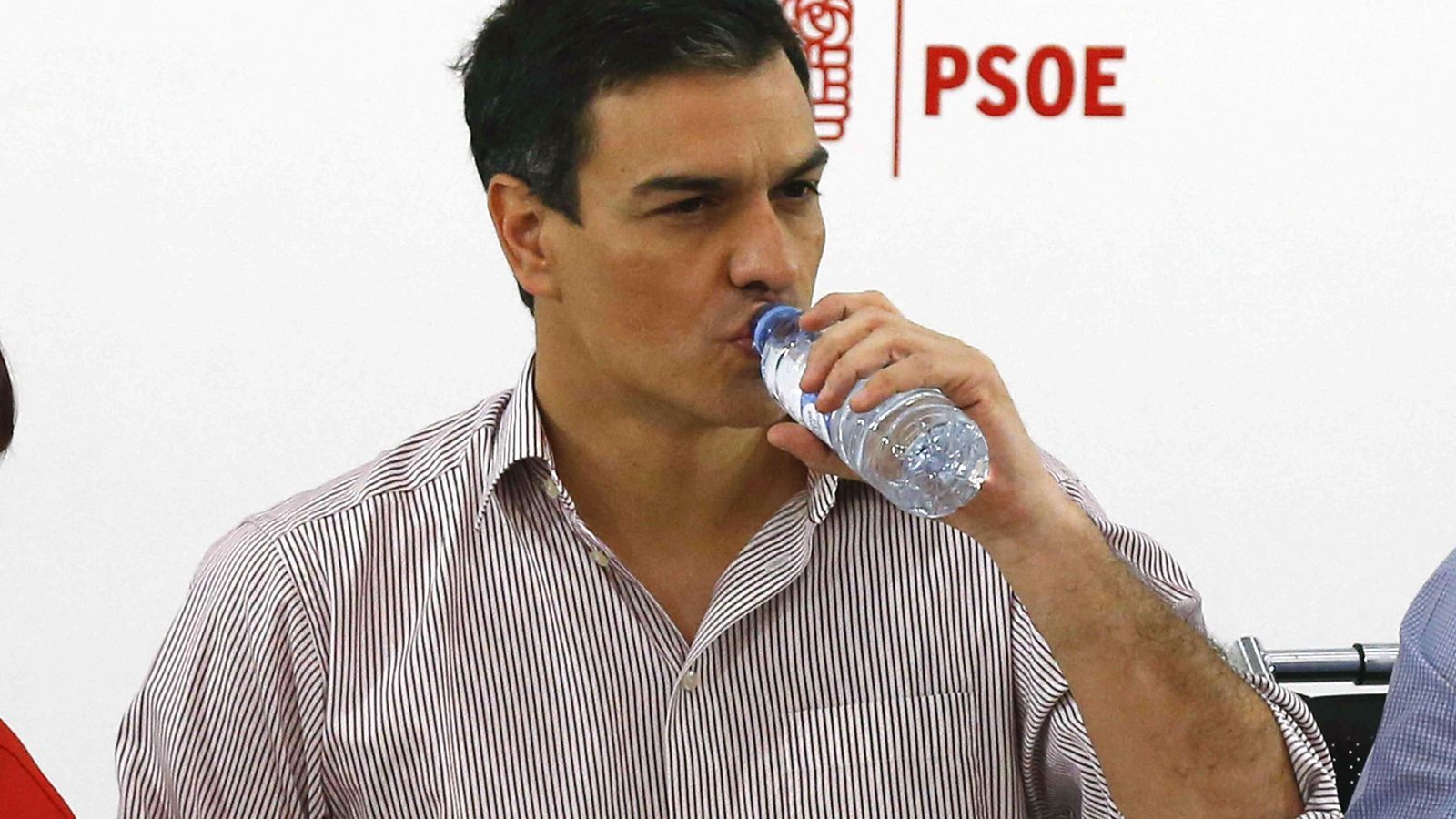 Foto: Pedro Sánchez, durante la reunión de la ejecutiva federal del PSOE el pasado 27 de junio en Ferraz. (EFE)