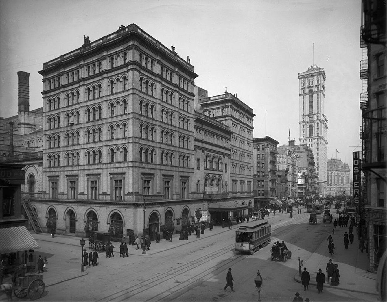 La Metropolitan Opera House de Nueva York en 1905. (Wikimedia Commons)