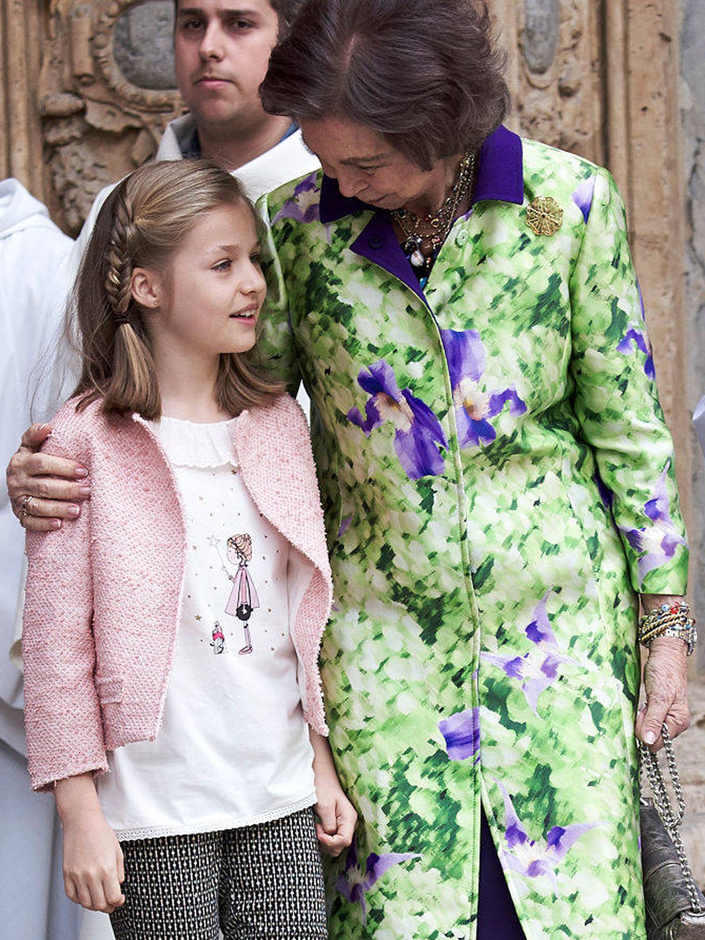 La Reina y la princesa Leonor en 2016. (Getty)