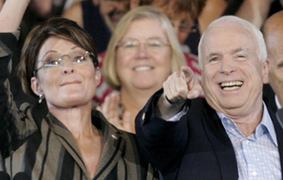 Foto: El 'efecto Palin' dispara a McCain en las encuestas