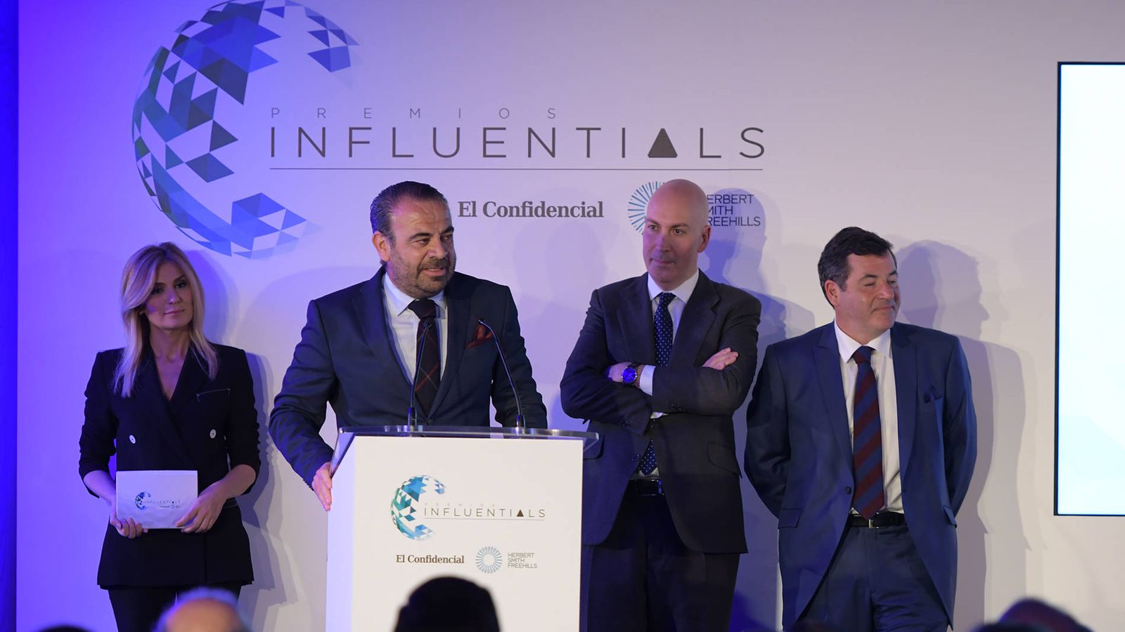 Foto: Premio Marca España a Meliá Hotels International, recogido por su CEO, Gabriel Escarrer