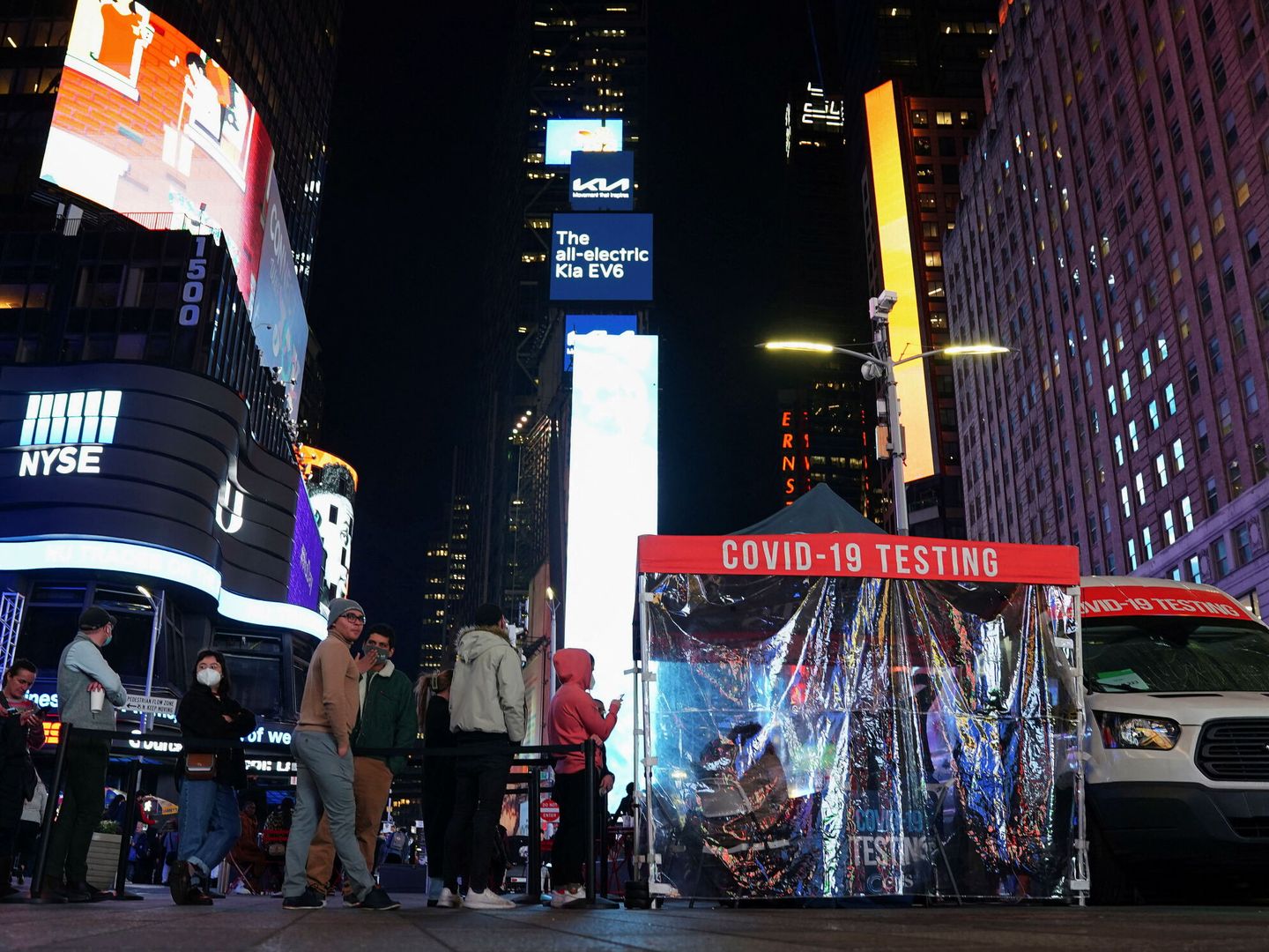 La plaza de Times Square en Nueva York. (Reuters/Carlo Allegri)