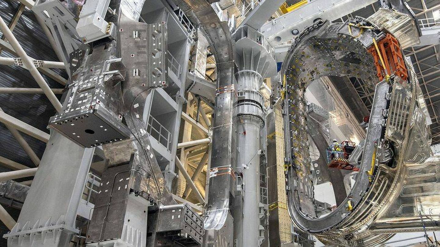 Construcción del proyecto ITER.