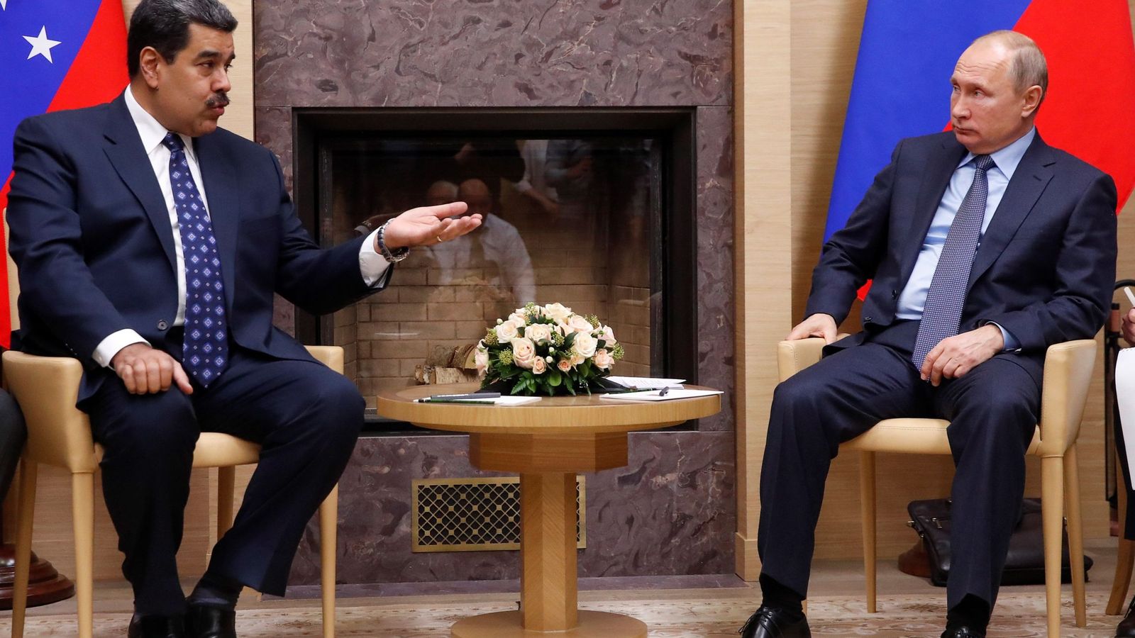 Foto: El presidente ruso, Vladimir Putin (d), y su homólogo venezolano, Nicolás Maduro. (EFE)