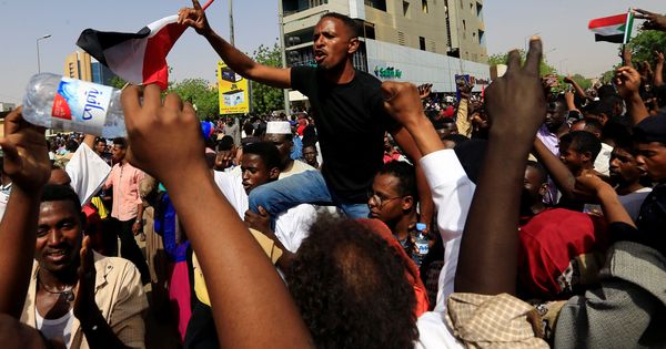 Foto: Manifestaciones en Sudán. (Reuters)