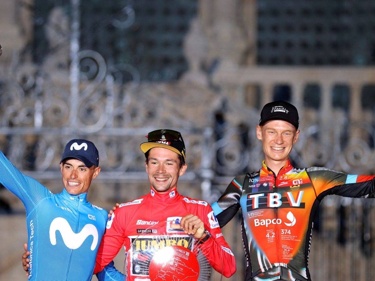 Foto: Santiago de Compostela acogió el final de La Vuelta a España 2021. (Efe)