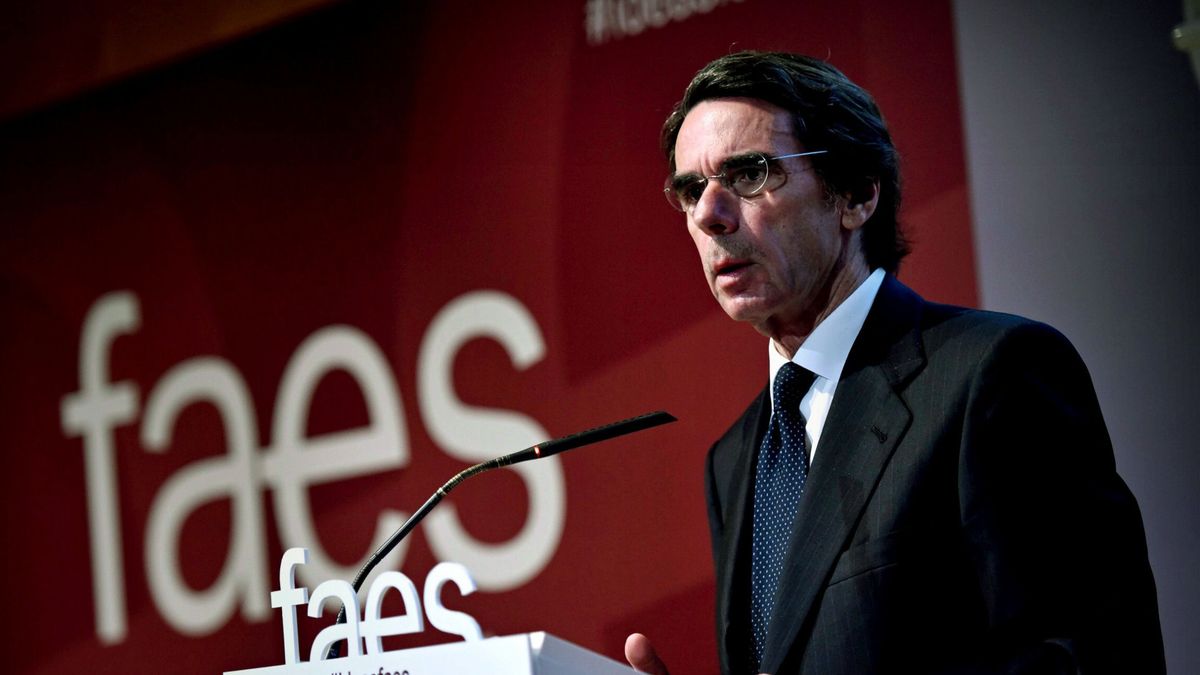 Aznar se reivindica como patrón ideológico de la derecha con su nueva FAES