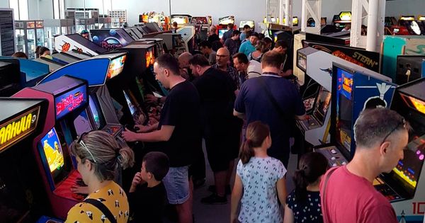 Foto: Primer museo de Arcade en España.