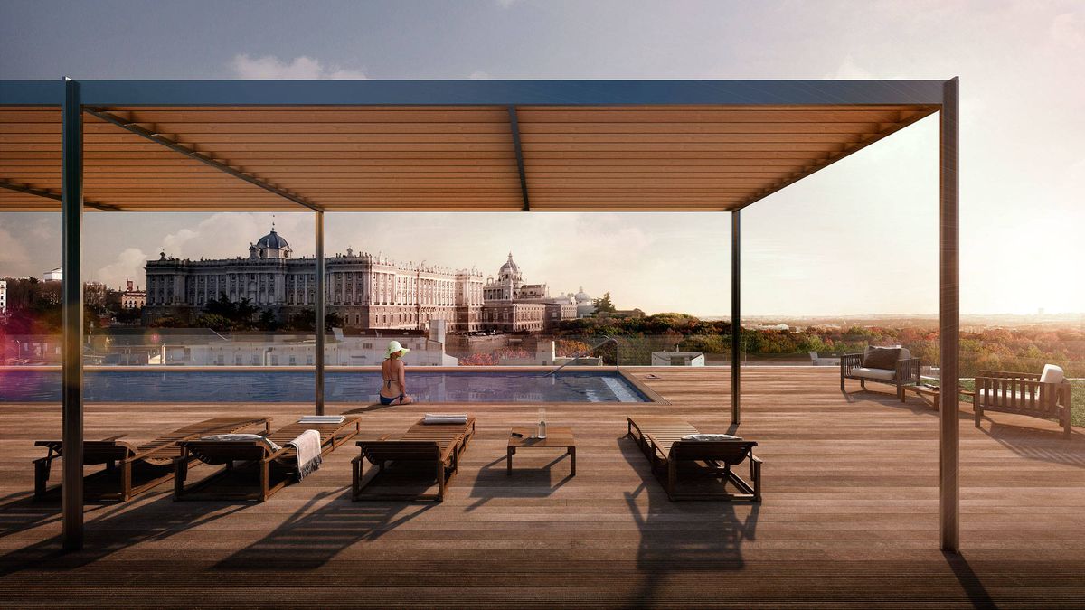 Princeton quiere liquidar su proyecto de lujo junto al Palacio Real: pisos desde 340.000€