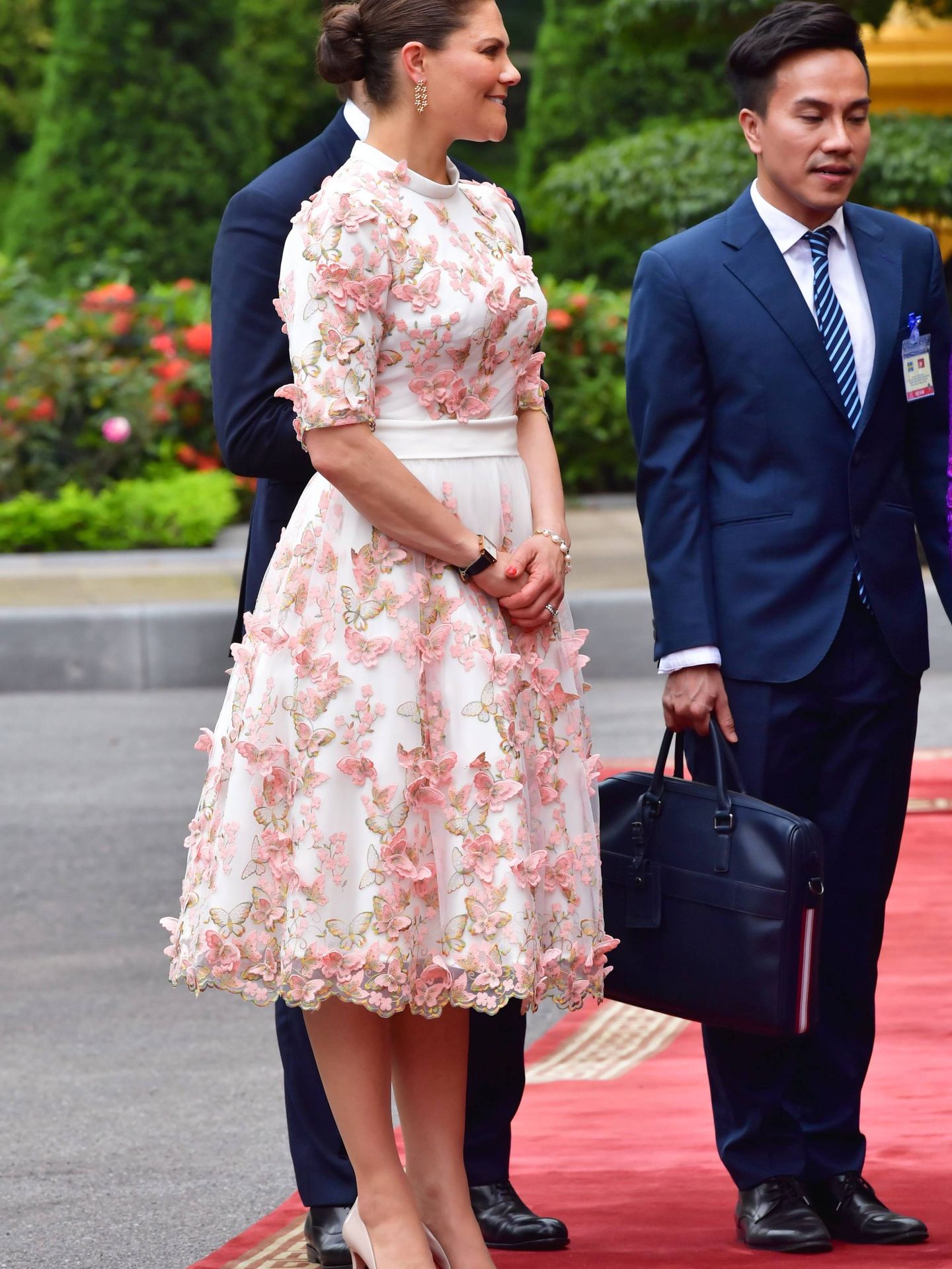 La princesa Victoria, en Vietnam. (Cordon Press)