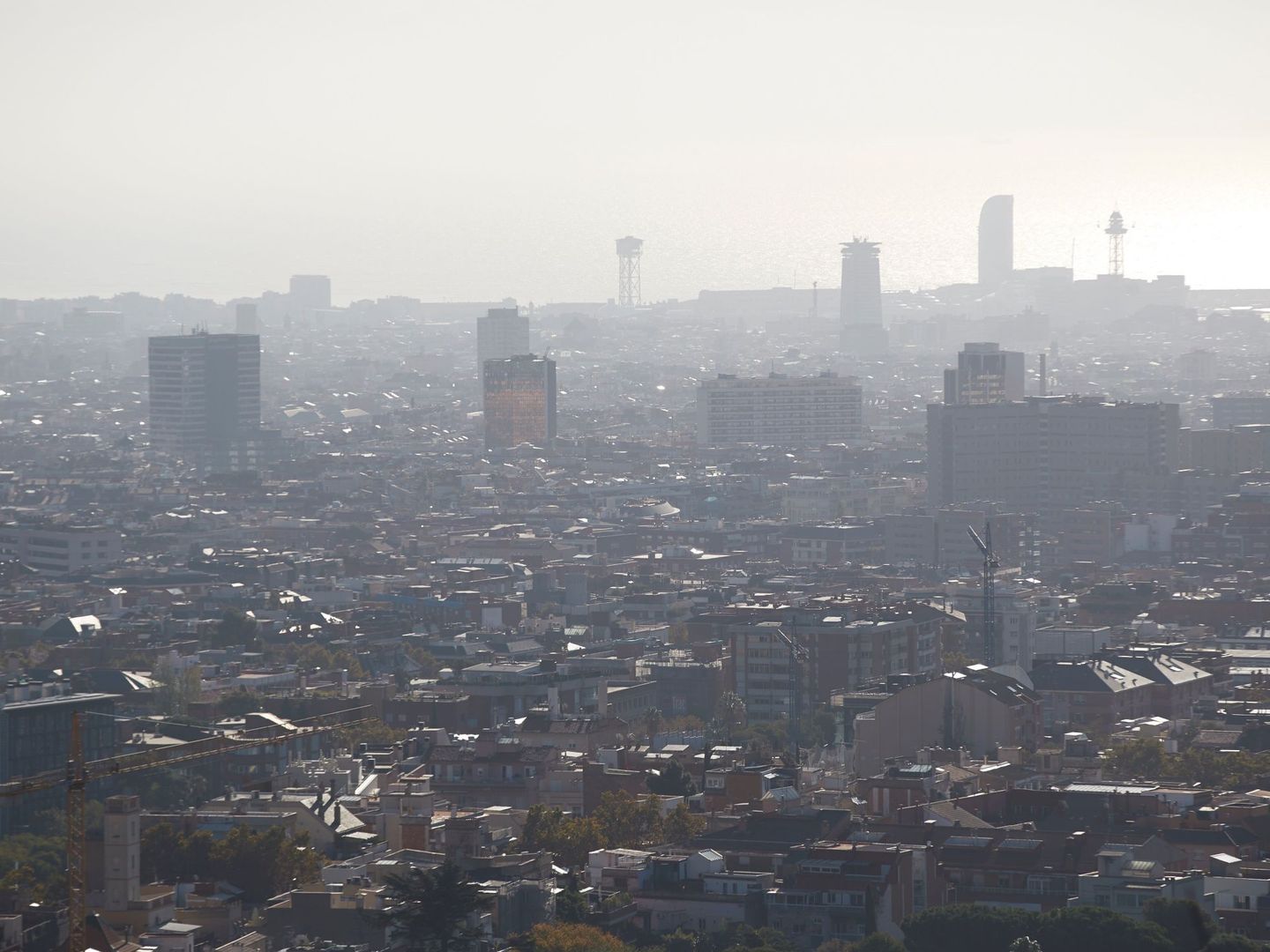 Barcelona es una de las ciudades más contaminadas de la UE. (EFE)