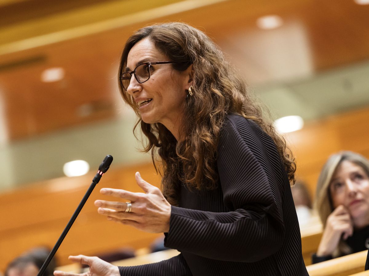 Foto: La ministra de Sanidad, Mónica García. (Europa Press/Carlos Luján)